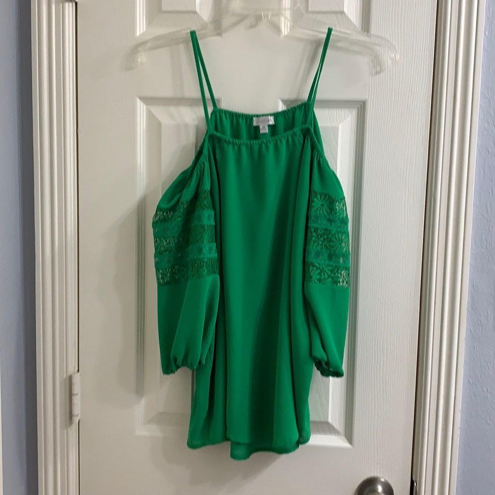 COPY - Charming Charlie off the shoulder tank